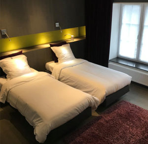 Chambre double lit jumeaux gastronome