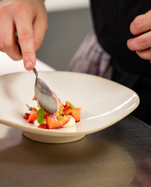 Fraises, dessert le gastronome